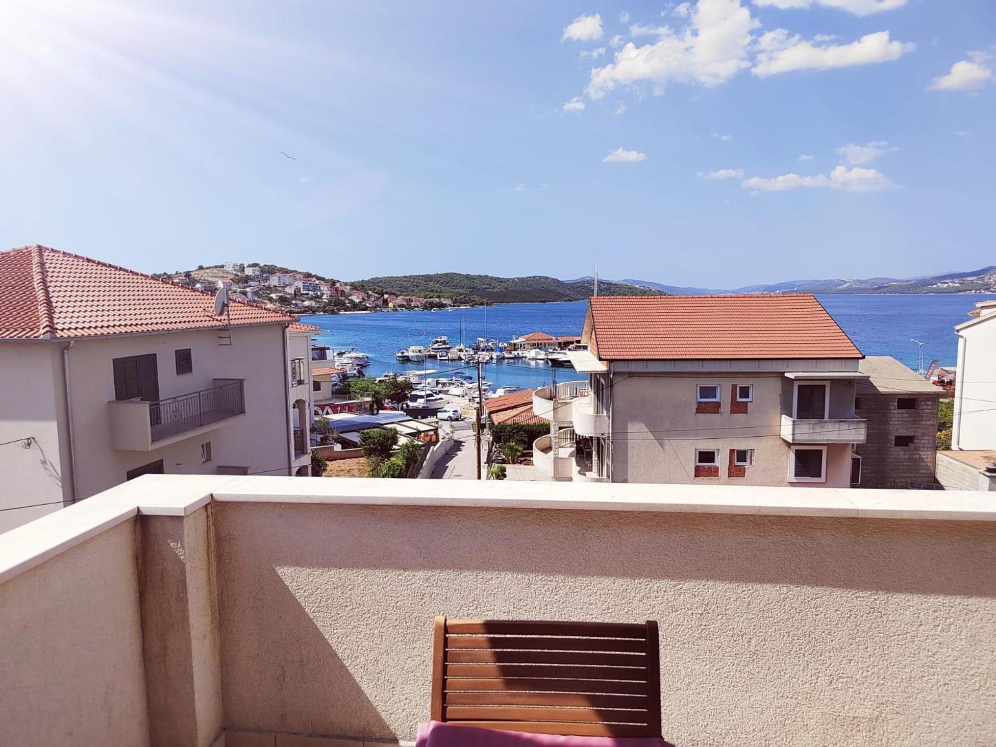 T&T Sea View Apartments Traù Esterno foto